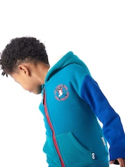 Tog 24 Blue Kids Southdown Shaun The Sheep Print Zip Sweater - Image 3 of 6