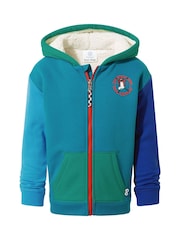 Tog 24 Blue Kids Southdown Shaun The Sheep Print Zip Sweater - Image 6 of 6