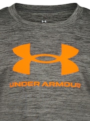 Under Armour Grey Tech Haertbeat Twist Tech Short Sleeve T-Shirt and Shorts Set - Image 4 of 6