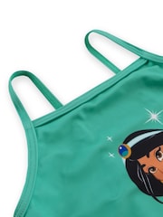 Character Green Disney Aladdin Princess Jasmine Print Swimsuit - Image 4 of 10