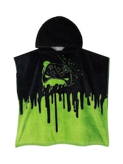 Character Black Harry Bear Gaming Towel Poncho - Image 1 of 10