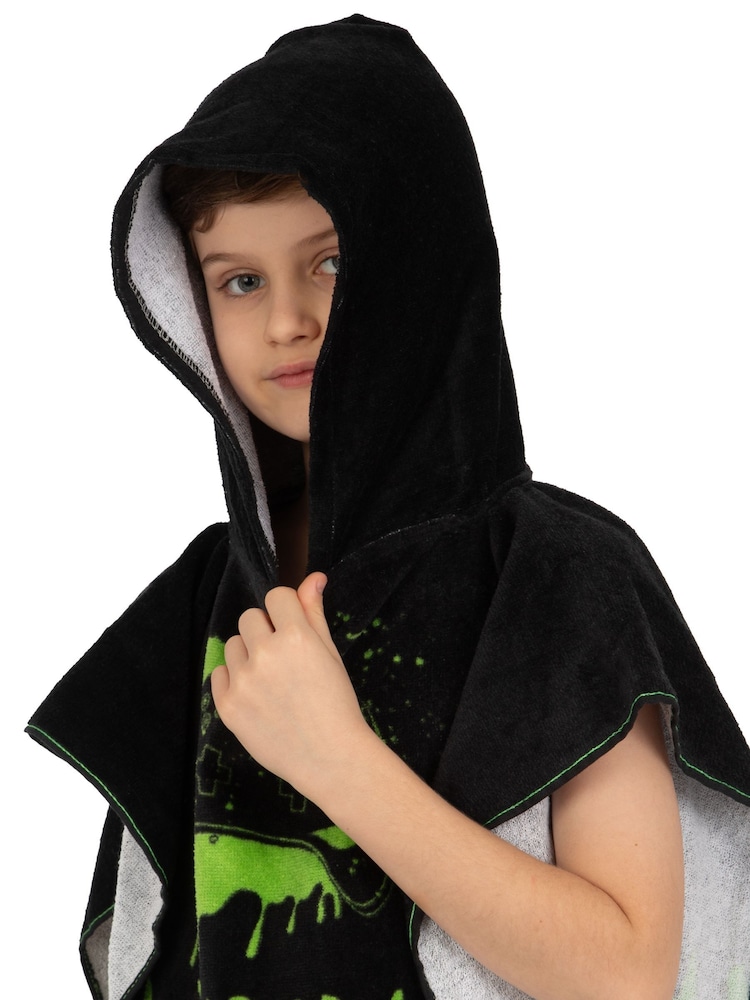 Character Black Harry Bear Gaming Towel Poncho - Image 10 of 10