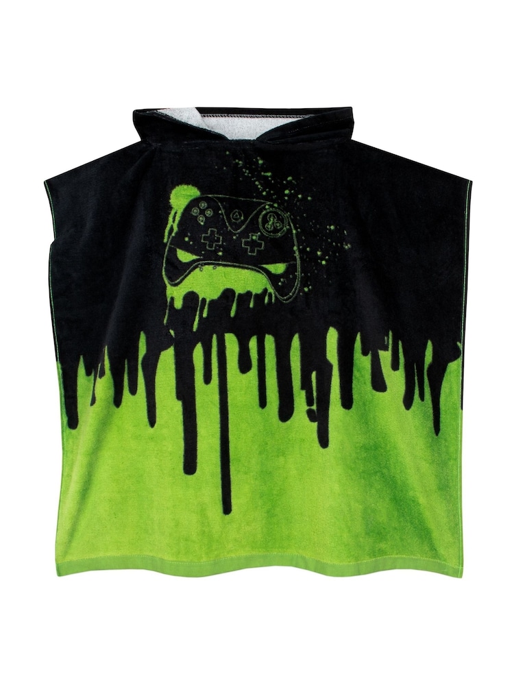 Character Black Harry Bear Gaming Towel Poncho - Image 2 of 10