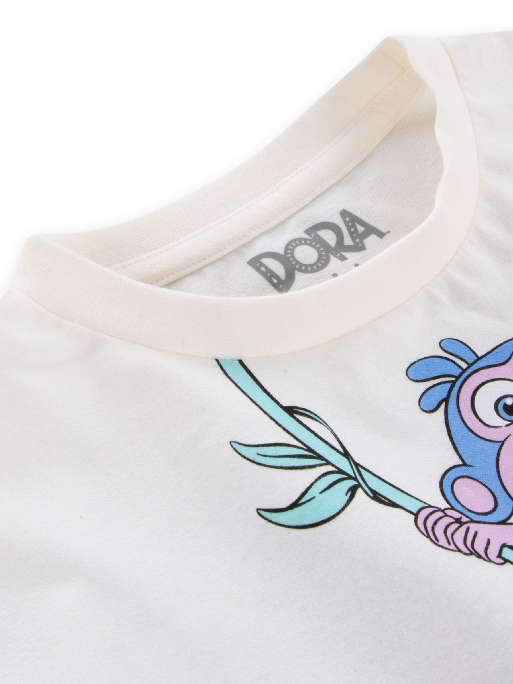 Buy Character White Dora T-Shirt And Shorts Set from Next USA