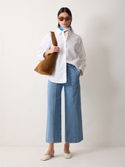 Jigsaw Blue Denim Sailor Jeans - Image 1 of 6