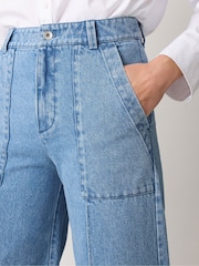 Jigsaw Blue Denim Sailor Jeans - Image 2 of 6