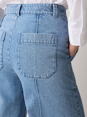 Jigsaw Blue Denim Sailor Jeans - Image 3 of 6