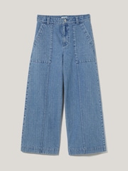 Jigsaw Blue Denim Sailor Jeans - Image 6 of 6