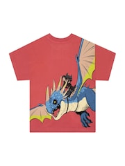 Character Red How To Train Your Dragon Print Short Sleeve T-Shirt - Image 2 of 12
