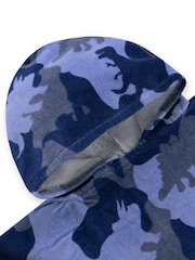 Character Blue Harry Bear Dino Towel Poncho - Image 3 of 7