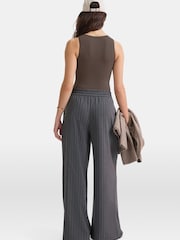 TALA Brown 365 Contour Sleeveless Boat Neck Bodysuit - Image 2 of 3