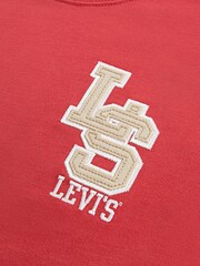Levi's® Red Varsirty Monogram Chest Logo Short Sleeve T-Shirt - Image 2 of 3