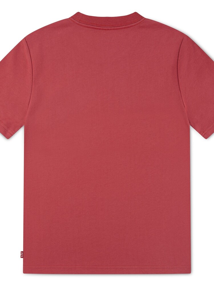 Levi's® Red Varsirty Monogram Chest Logo Short Sleeve T-Shirt - Image 3 of 3 Levi's® Red Varsirty Monogram Chest Logo Short Sleeve T-Shirt - Image 3 of 3