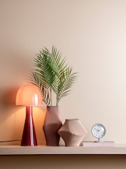 Leitmotiv Rose Tan Bombin Glass Table Lamp - Image 1 of 1