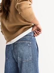 Rag & Bone Petra Miramar Terry Wide Leg Jeans - Image 3 of 7