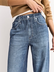 Rag & Bone Petra Miramar Terry Wide Leg Jeans - Image 6 of 7