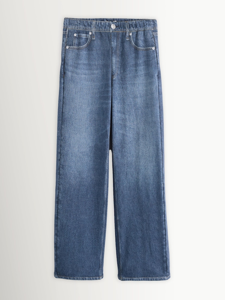 Rag & Bone Petra Miramar Terry Wide Leg Jeans - Image 7 of 7 Rag & Bone Petra Miramar Terry Wide Leg Jeans - Image 7 of 7
