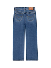 Levi's® Blue Logo Wide Leg Jeans - Image 3 of 4