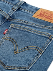 Levi's® Blue Logo Wide Leg Jeans - Image 4 of 4