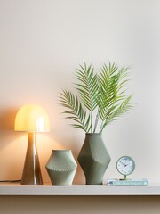 Leitmotiv Ochre Yellow Bombin Glass Table Lamp - Image 1 of 1
