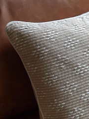 Gallery Direct Taupe Tavira Woven Cushion - Image 2 of 3