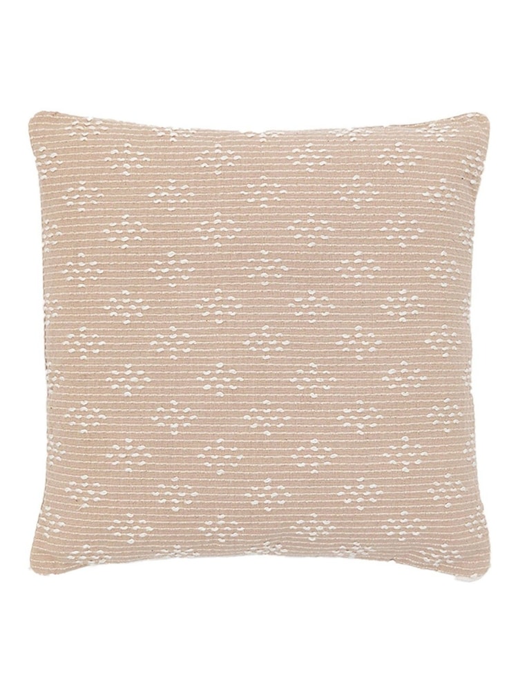 Gallery Direct Taupe Tavira Woven Cushion - Image 3 of 3