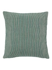 Gallery Direct Green Zaya Pinstripe Cushion - Image 4 of 5