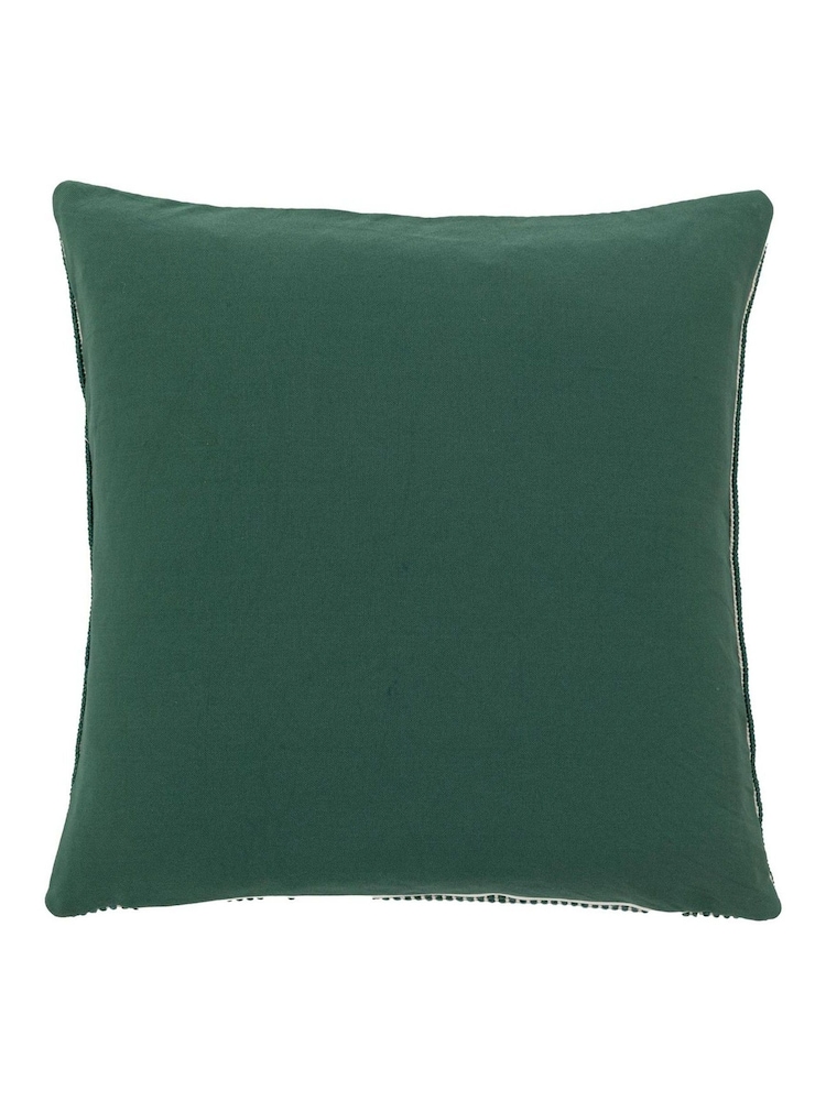 Gallery Direct Green Zaya Pinstripe Cushion - Image 5 of 5