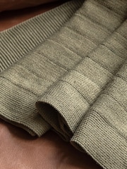 Gallery Direct Green Alessa Knit Throw - Image 3 of 4
