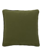 Gallery Direct Green Freya Stripe Woven Cushion - Image 4 of 5