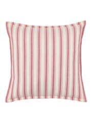 Gallery Direct Red Epsom Woven Stripe Cushion - Image 4 of 4