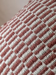Gallery Direct Orange Nutmeg Lulea Pouffe - Image 2 of 3