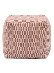 Gallery Direct Orange Nutmeg Lulea Pouffe - Image 3 of 3