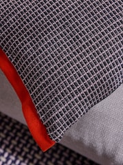 MADE.COM Blue Cady Woven Textured Cushion - Image 2 of 4