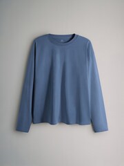 The Set Multi 7 Pack 100% Cotton Long Sleeve T-Shirts - Image 4 of 6