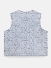 Mint Velvet Quilted Tie Front Gilet - Imagen 7 de 7