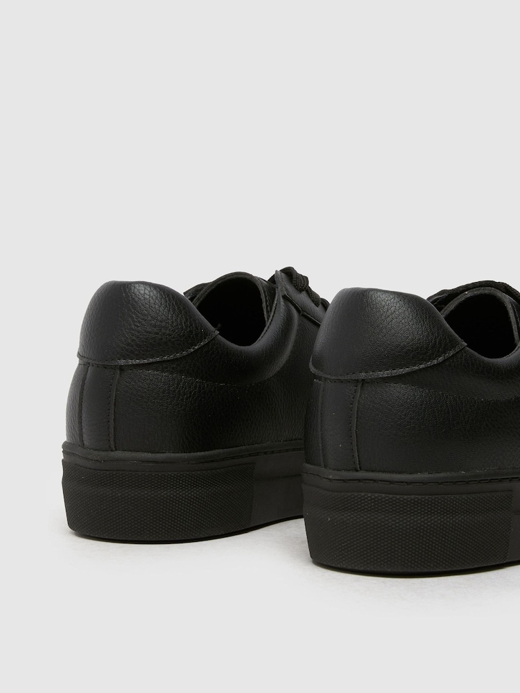 Schuh Marley Lace Up Black Trainer - Image 4 of 4 Schuh Marley Lace Up Black Trainer - Image 4 of 4