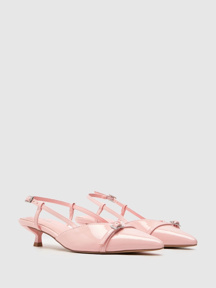 Schuh Sybill Buckle Kitten Print Shoes - Image 2 of 4 Schuh Sybill Buckle Kitten Print Shoes - Image 2 of 4