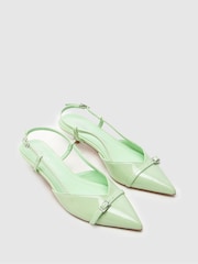 Schuh Sybill Buckle Kitten Print Shoes - Image 3 of 4
