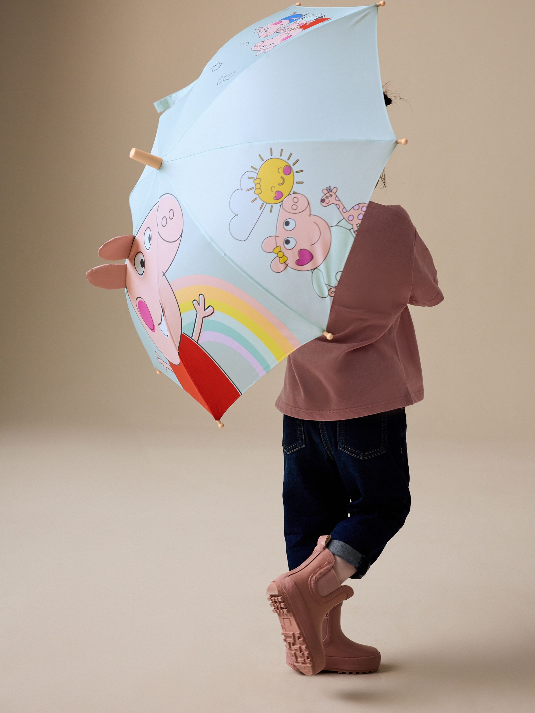 Buy Blue Peppa Pig Umbrella from Next USA