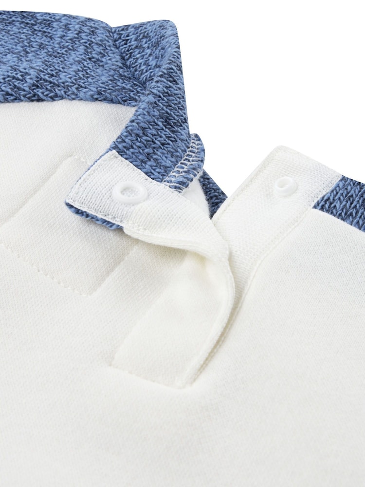 Levi's® Blue Baby Raglan T-Shirt & Jeans 2 Piece Set - Image 5 of 5 Levi's® Blue Baby Raglan T-Shirt & Jeans 2 Piece Set - Image 5 of 5