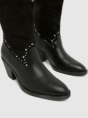 Schuh Brielle Studded Western Boots - Image 1 of 4