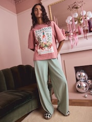 Green Stripe Tabasco Short Sleeve Pyjamas - Image 2 of 5