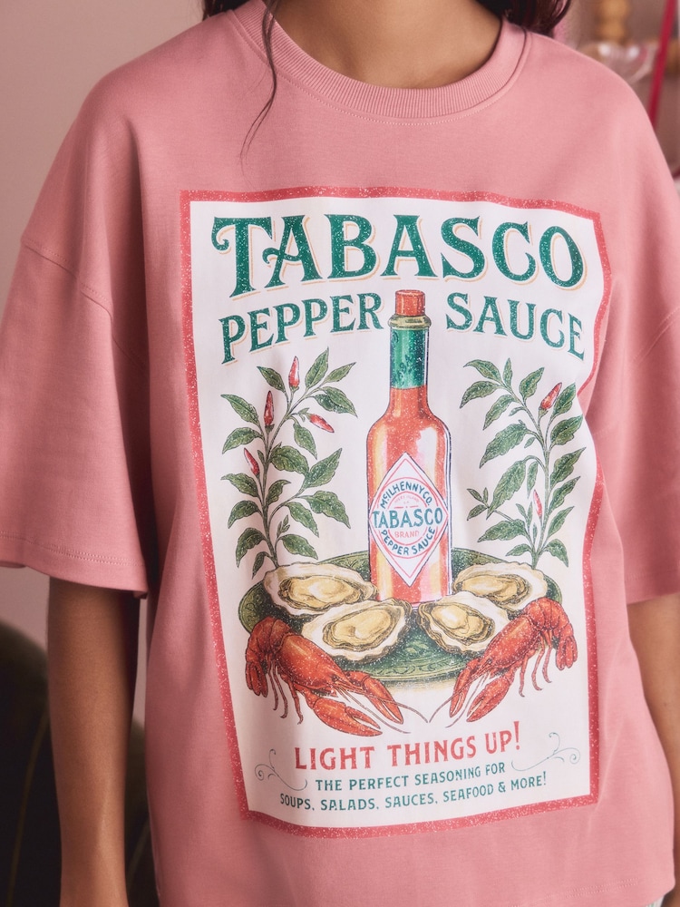 Green Stripe Tabasco Short Sleeve Pyjamas - Image 5 of 5