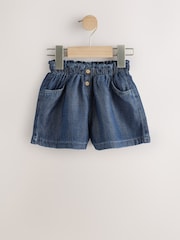 Dark Wash Soft Denim Shorts (3mths-10yrs) - Image 4 of 8