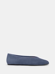 COACH Blue Houston Ballet Flats - Image 2 of 6