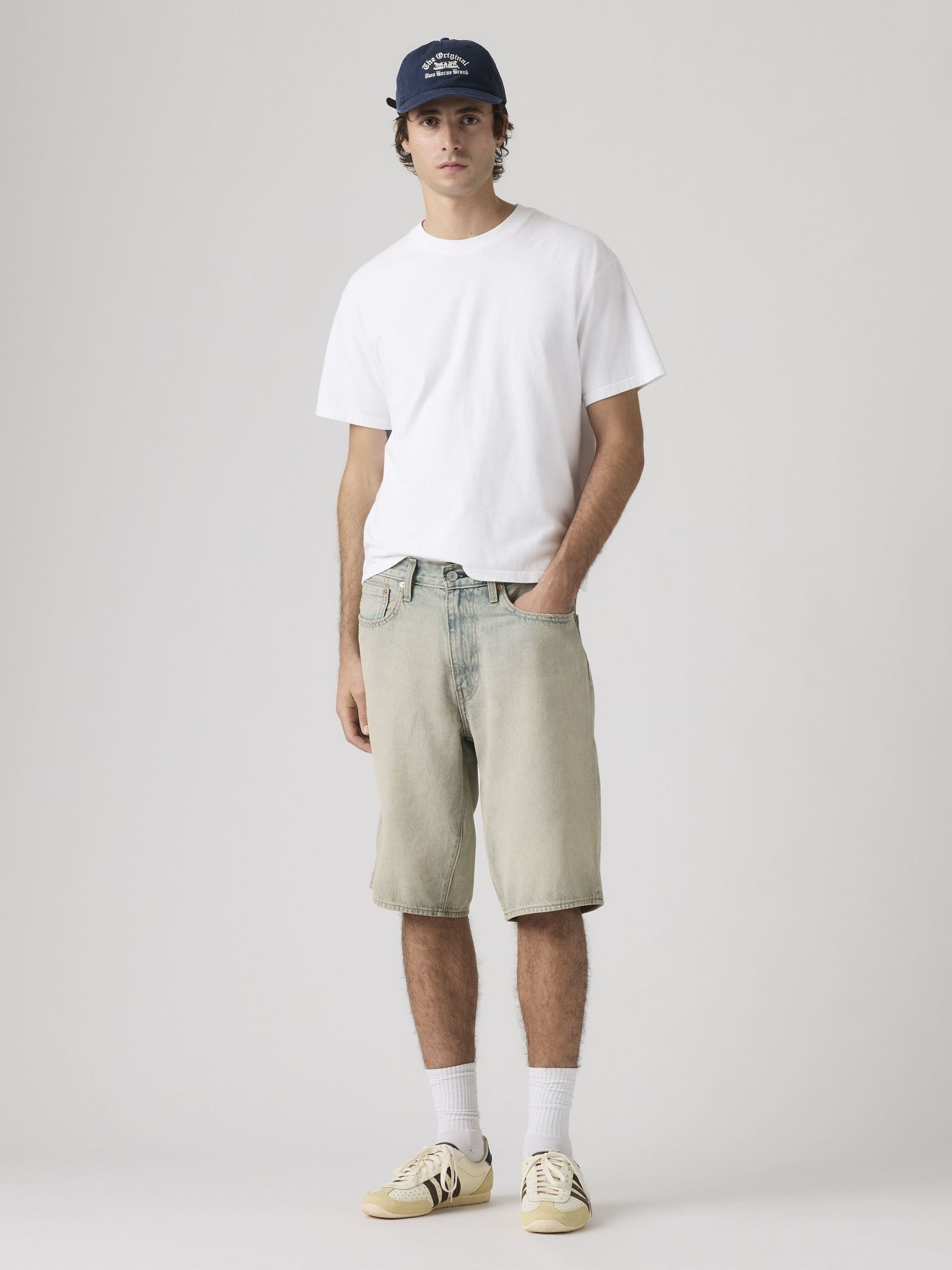 Buy Levi's® Alternative Rock Natural 478 Baggy Shorts from the
