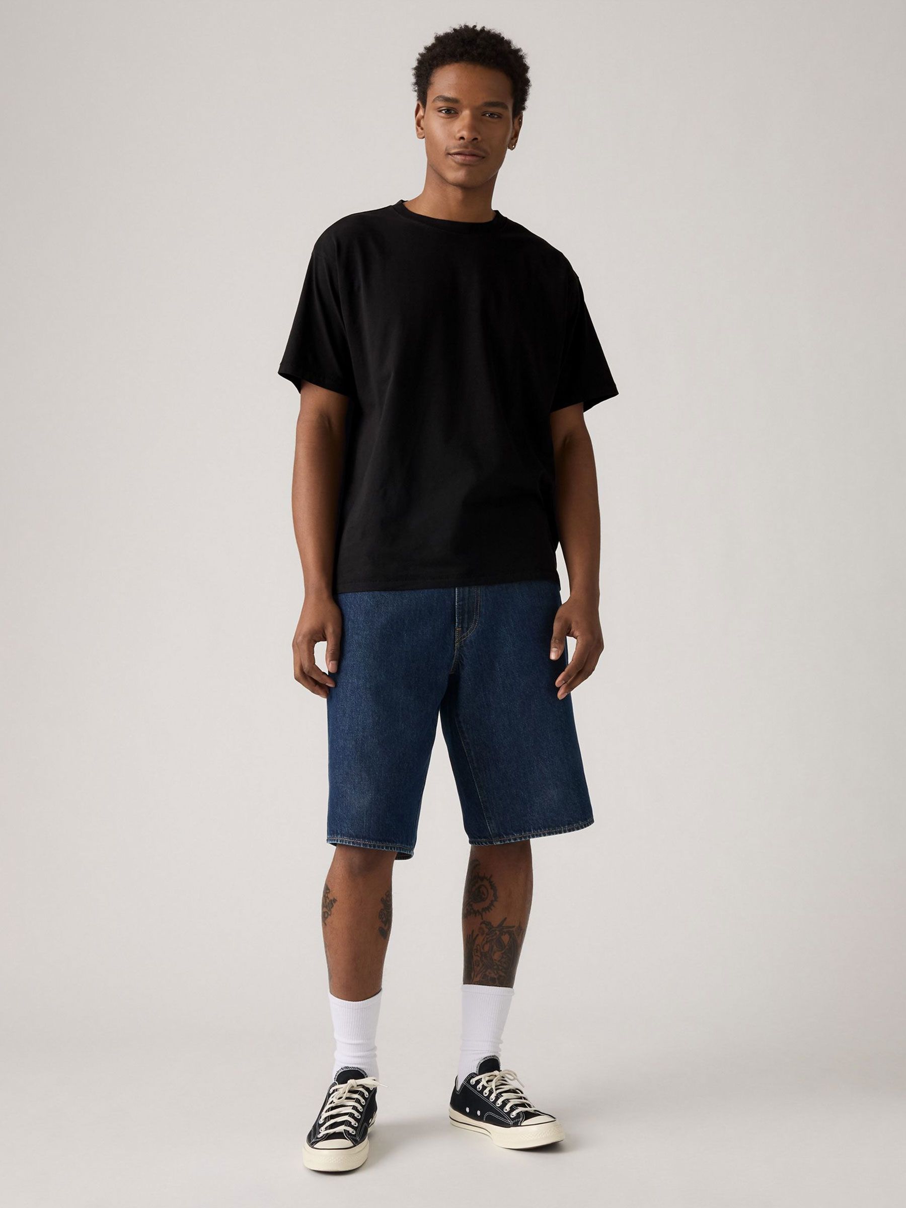 Buy Levi's® Next One Down Blue 478 Baggy Shorts from Next Romania
