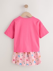 Pink/Yellow Yellow/ Pink Squishmallow Short Pyjamas 2 Pack (5-14yrs) - Image 9 of 14