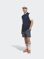 adidas Golf Navy Originals Cashmere Vest - Image 6 of 7